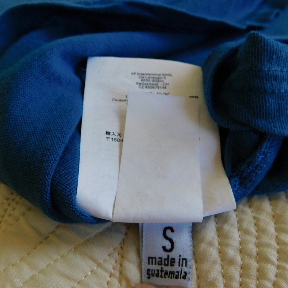 Vans Original gradient dye twilight blue colorwash crewneck cotton jersey Tshirt - Picture 9 of 11